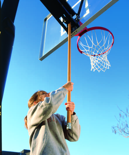 Nighthawk QwikChange 4" Adjustable Basketball System - Image 2